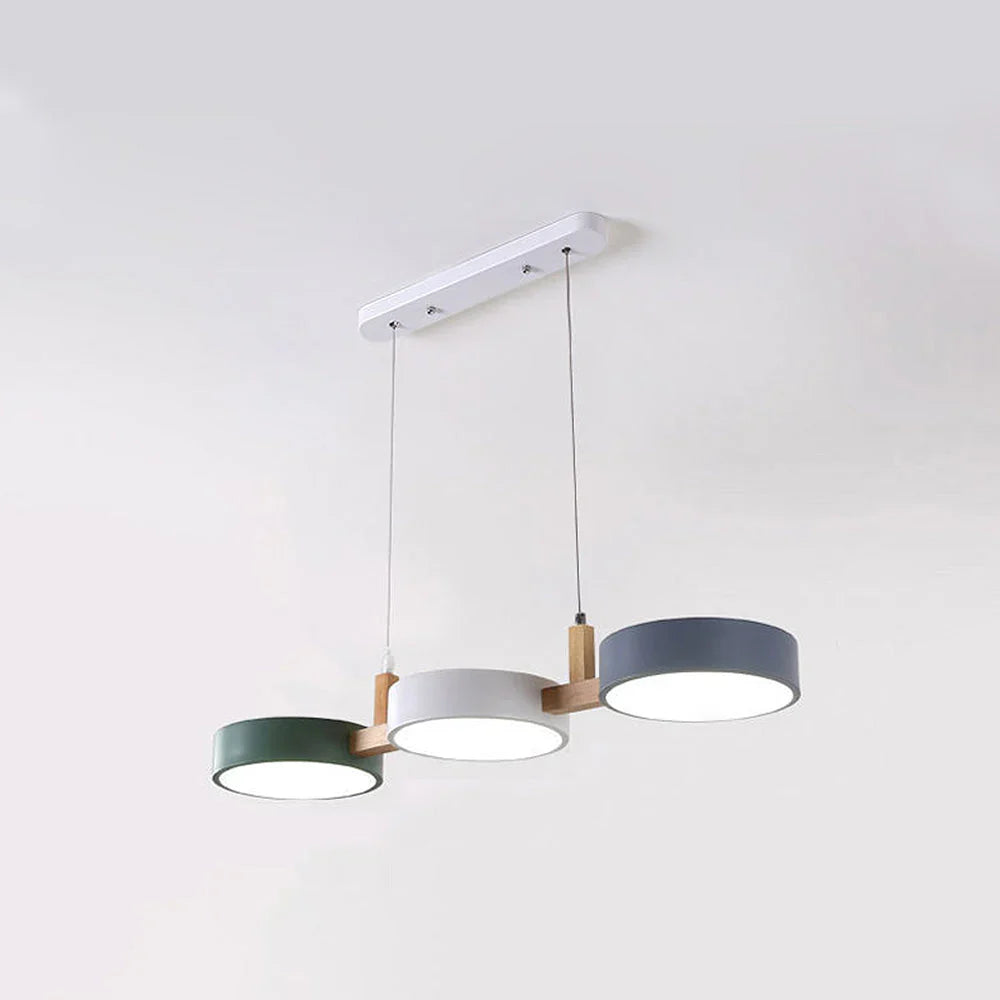Minimalistische LED Hanglamp Met Multi-Lichtpunten – Modern Design Voor Keuken