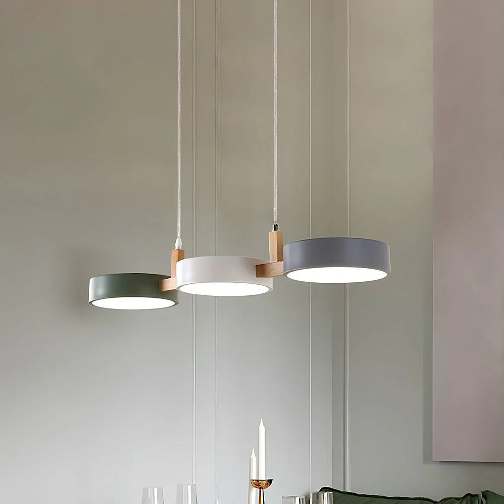 Minimalistische LED Hanglamp Met Multi-Lichtpunten – Modern Design Voor Keuken