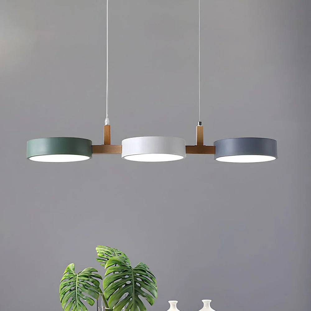 Minimalistische LED Hanglamp Met Multi-Lichtpunten – Modern Design Voor Keuken