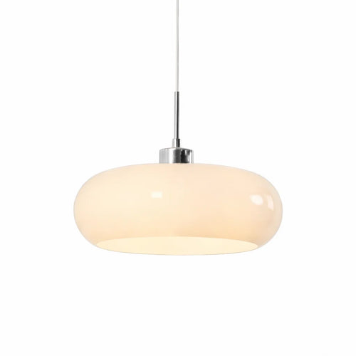 Bauhaus Hanglamp Met Glazen Potvorm