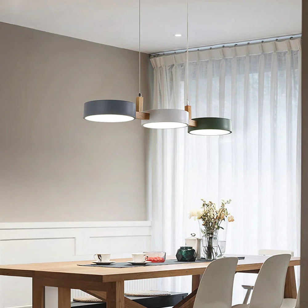 Minimalistische LED Hanglamp Met Multi-Lichtpunten – Modern Design Voor Keuken