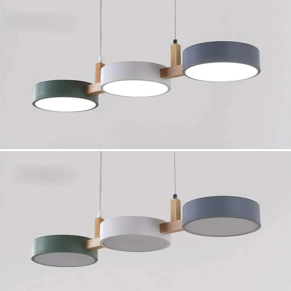 Minimalistische LED Hanglamp Met Multi-Lichtpunten – Modern Design Voor Keuken