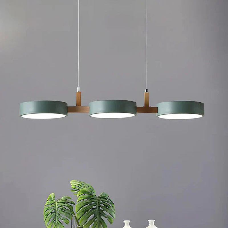 Minimalistische LED Hanglamp Met Multi-Lichtpunten – Modern Design Voor Keuken